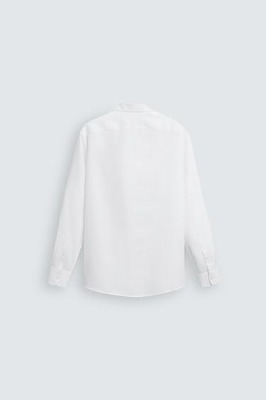 CHEMISE STRUCTURÉE EASY CARE - Blanc de Zara - Image 6