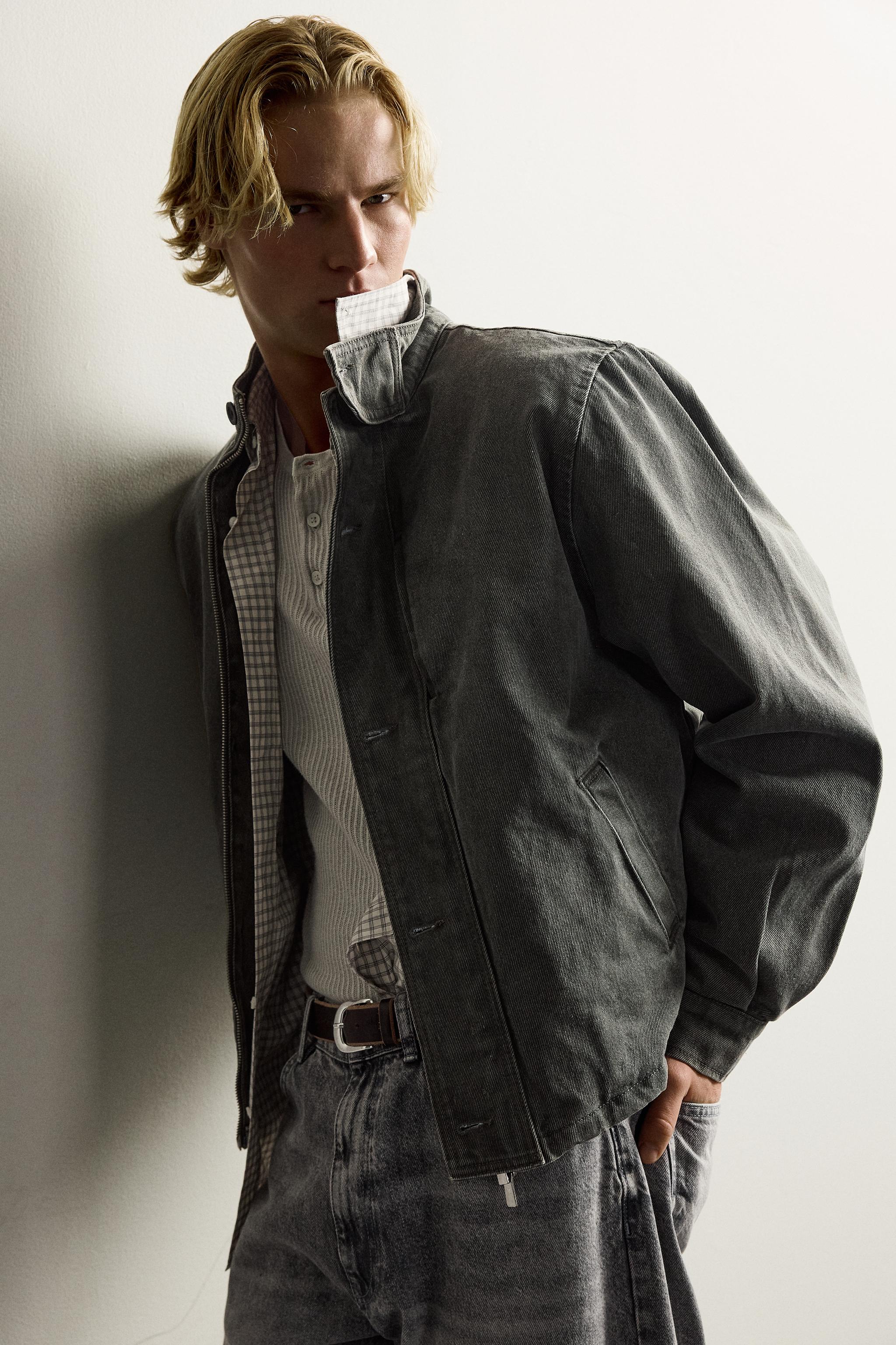 QUILTED COTTON RELAXED FIT JACKET
