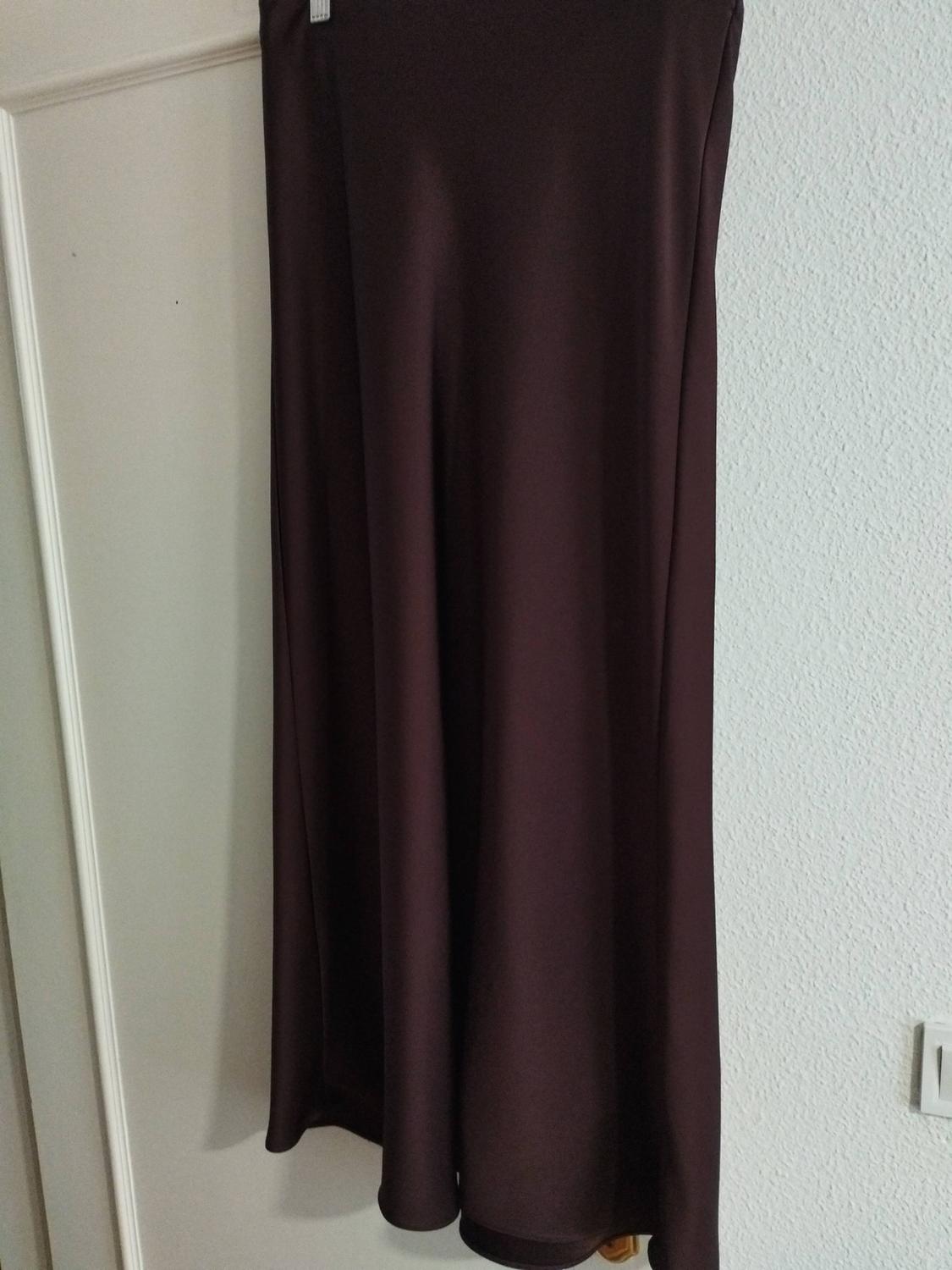 SATIN MIDI SKIRT - Image 2