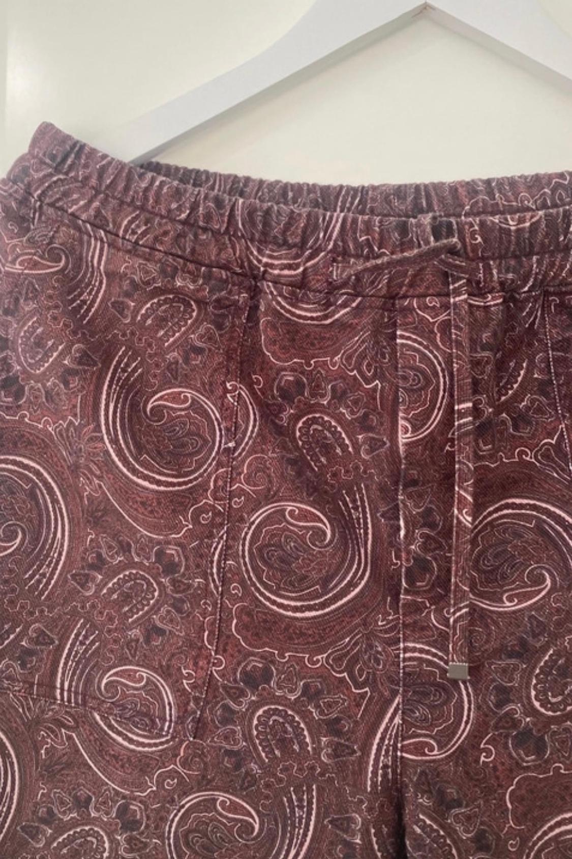 PRINTED PYJAMA-STYLE TROUSERS - Image 3