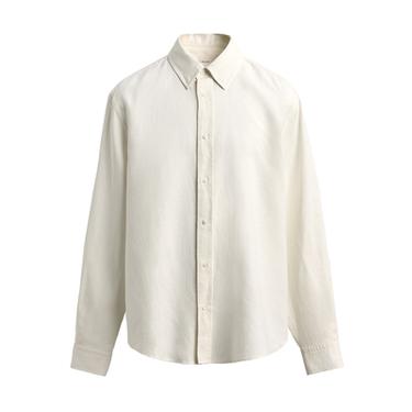 HEMP-COTTON REGULAR FIT SHIRT - White by Zara