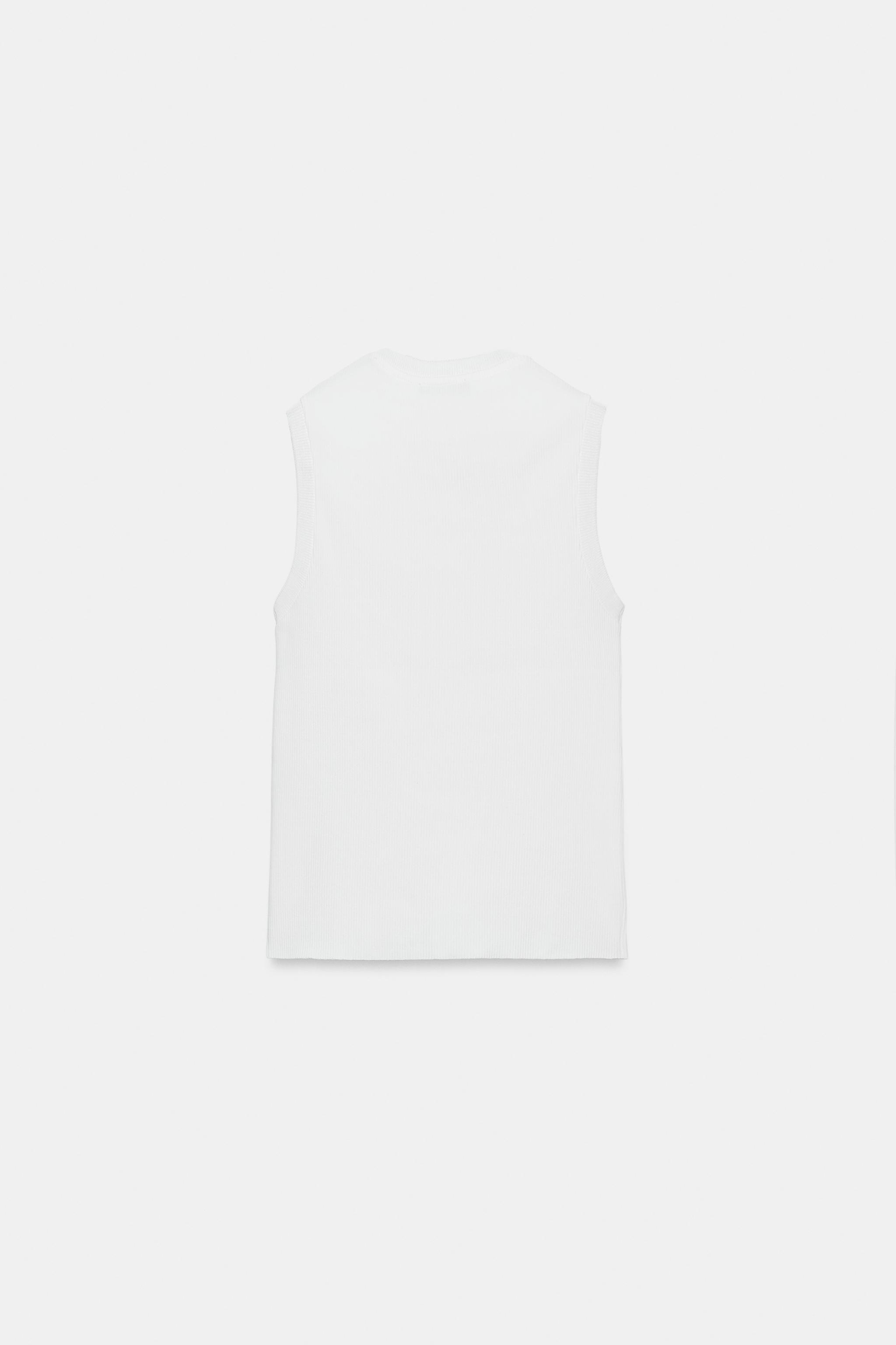 Zara Düğmeli Üst görsel 8