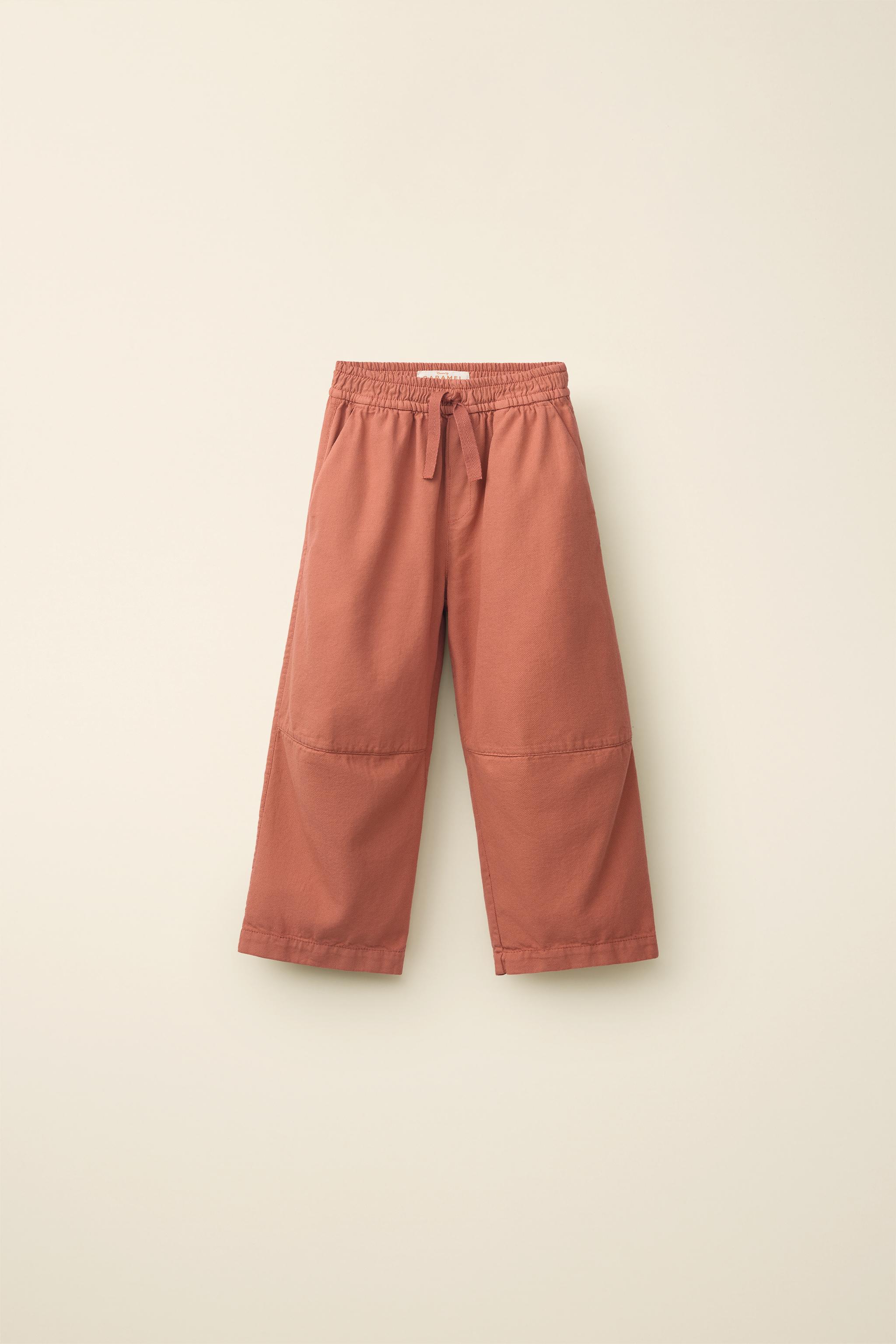 STRAIGHT LEG PANTS CREATED BY CARAMEL LONDON X ZARA — Orange