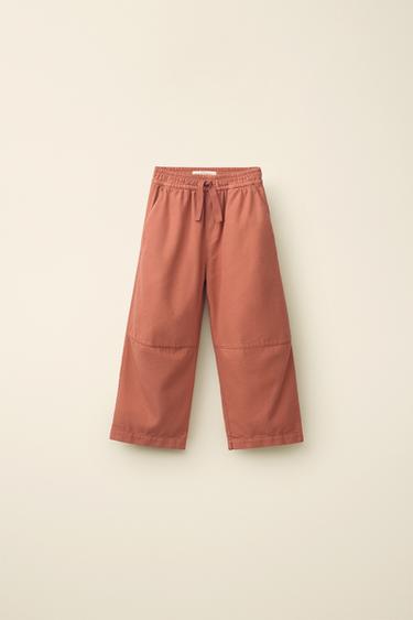 STRAIGHT TROUSERS CREATED BY CARAMEL LONDON X ZARA - Orange by Zara