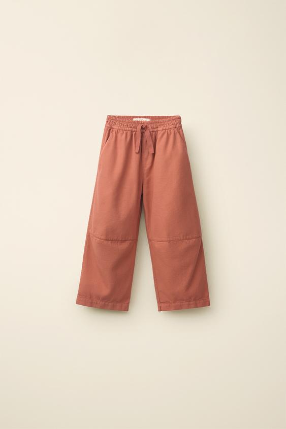 STRAIGHT TROUSERS CREATED BY CARAMEL LONDON X ZARA - Orange by Zara - Image 0