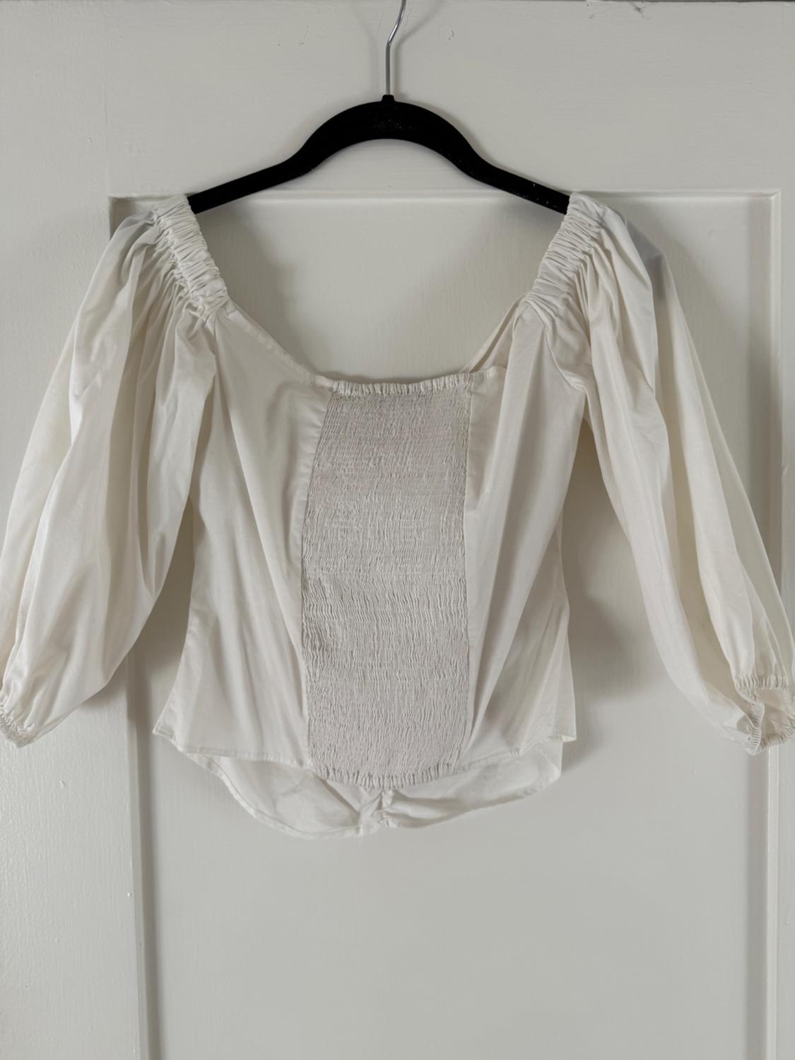 POPLIN CROP TOP - Image 2