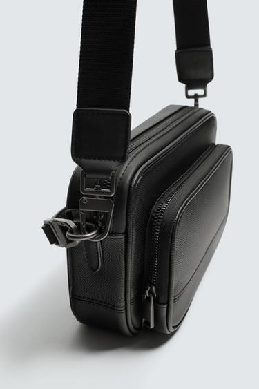 SAC BANDOULIÈRE TEXTURÉ - Noir de Zara - Image 4