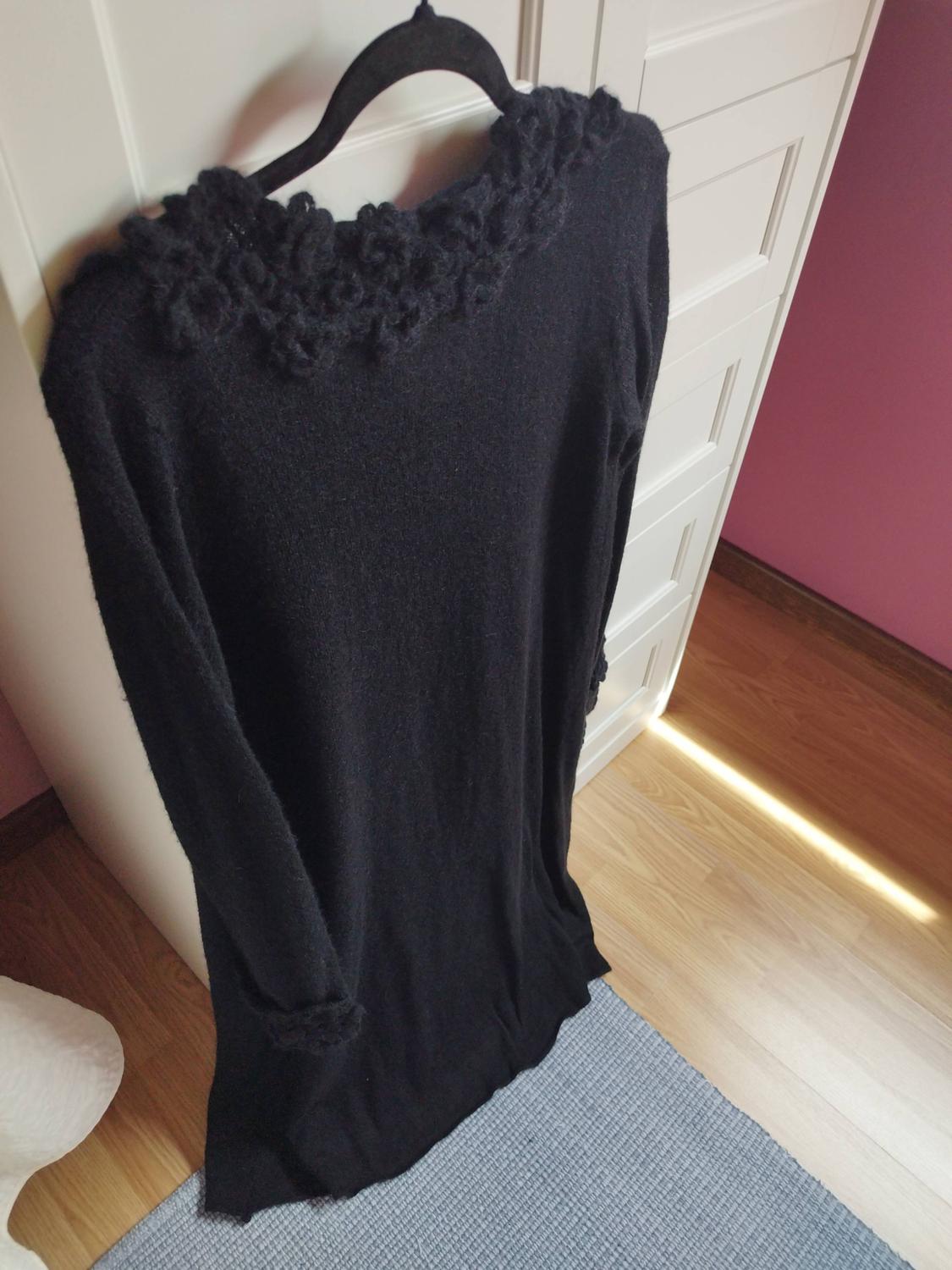 CROCHET FLOWER KNIT JACKET - Image 5