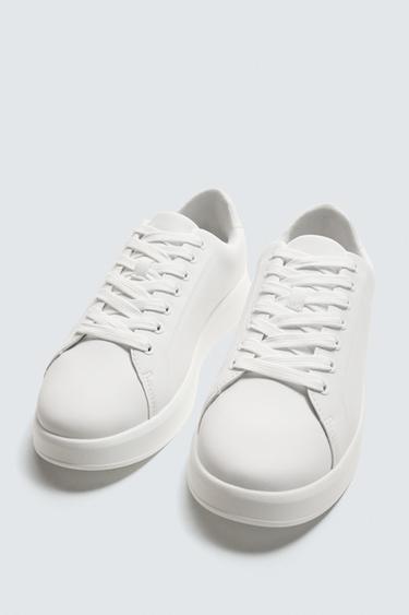 MONOCHROME CHUNKY TRAINERS - White by Zara - Image 5