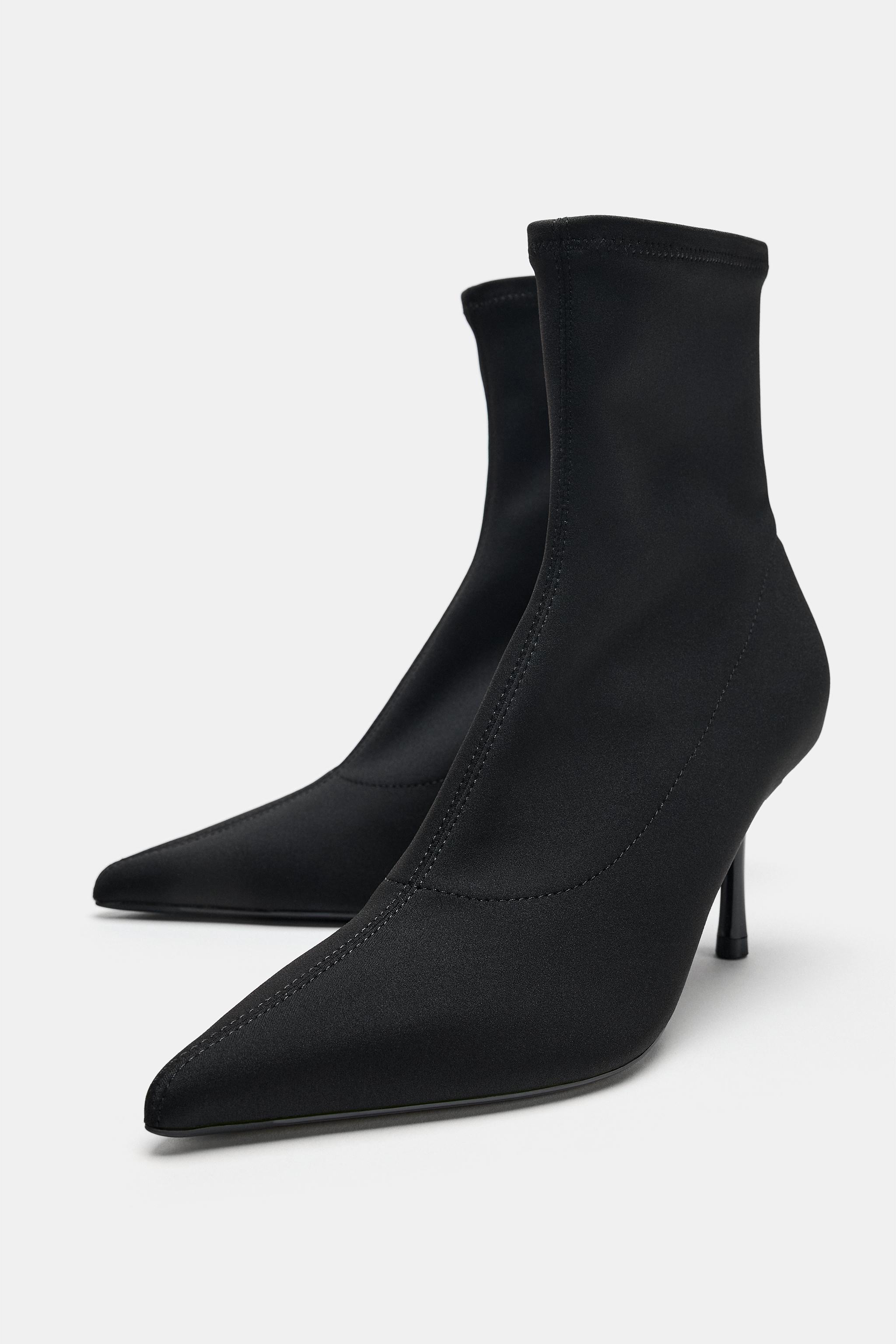 Женские ботинки Zara HEELED BOOTIE BOOTIES — фото 5