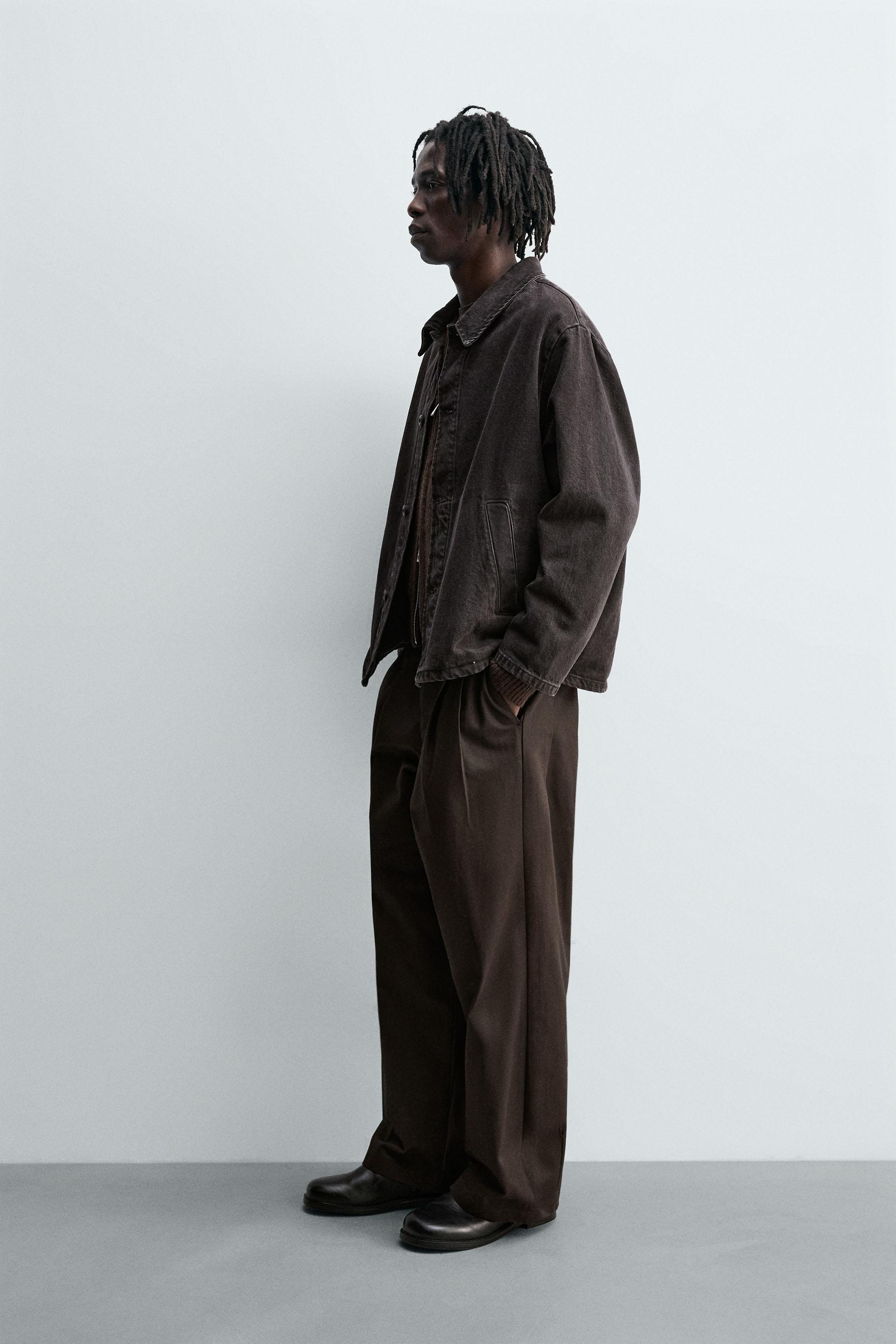 BOXY FIT DENIM OVERSHIRT