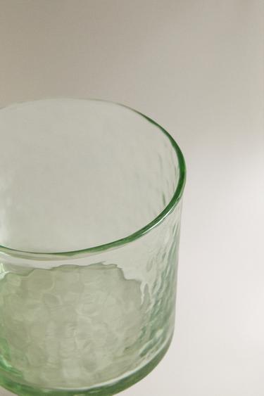 VERRE EFFET MARTELÉ - Vert de Zara - Image 2