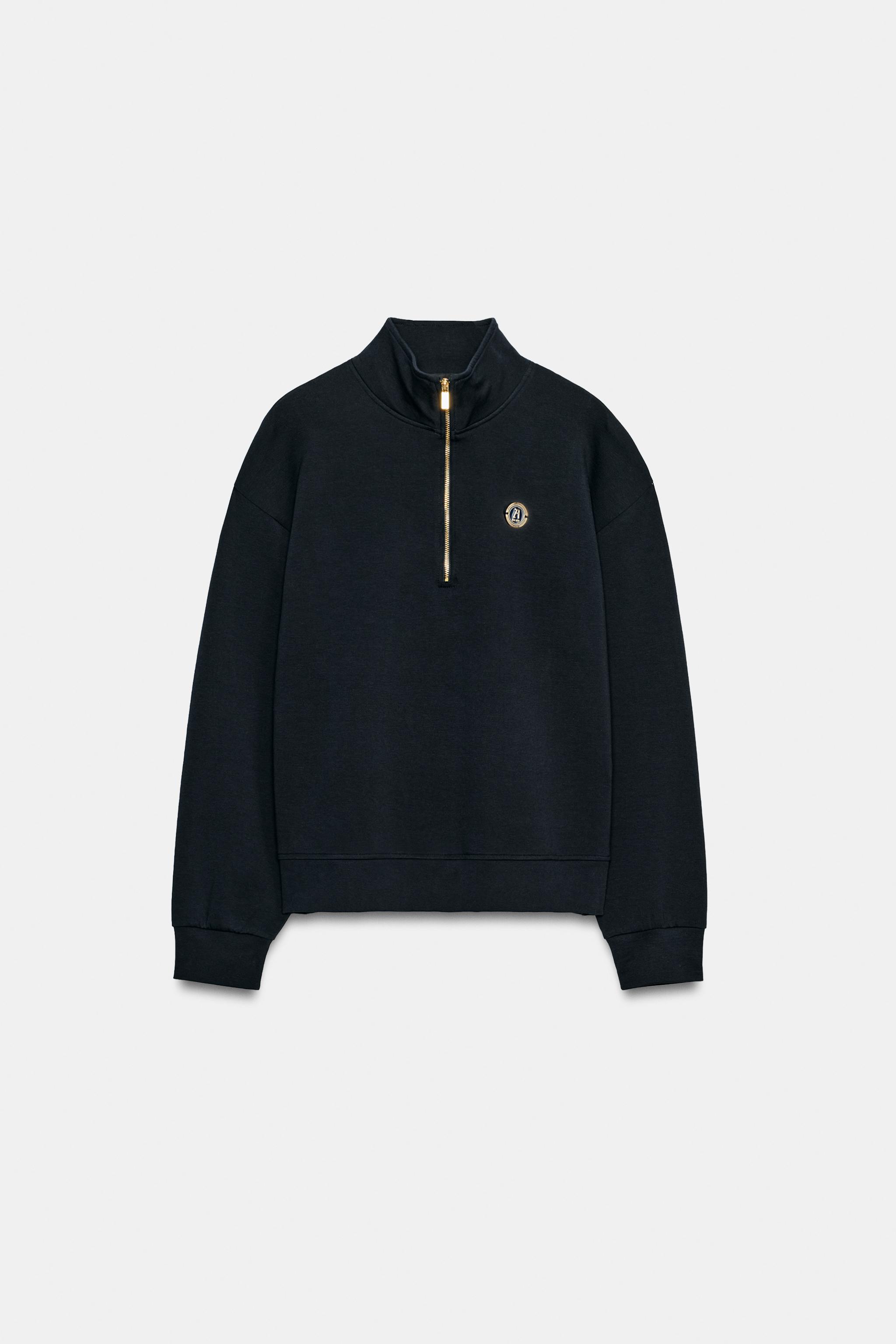 ZA ZIP-UP SWEATSHIRT