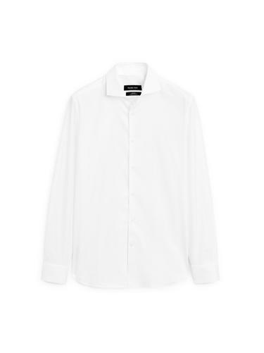 Zara Slim fit 100% cotton shirt - White