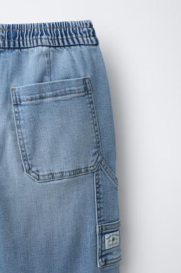 COMFORT JOGGER JEANS - Mid-blue by Zara - Image 3