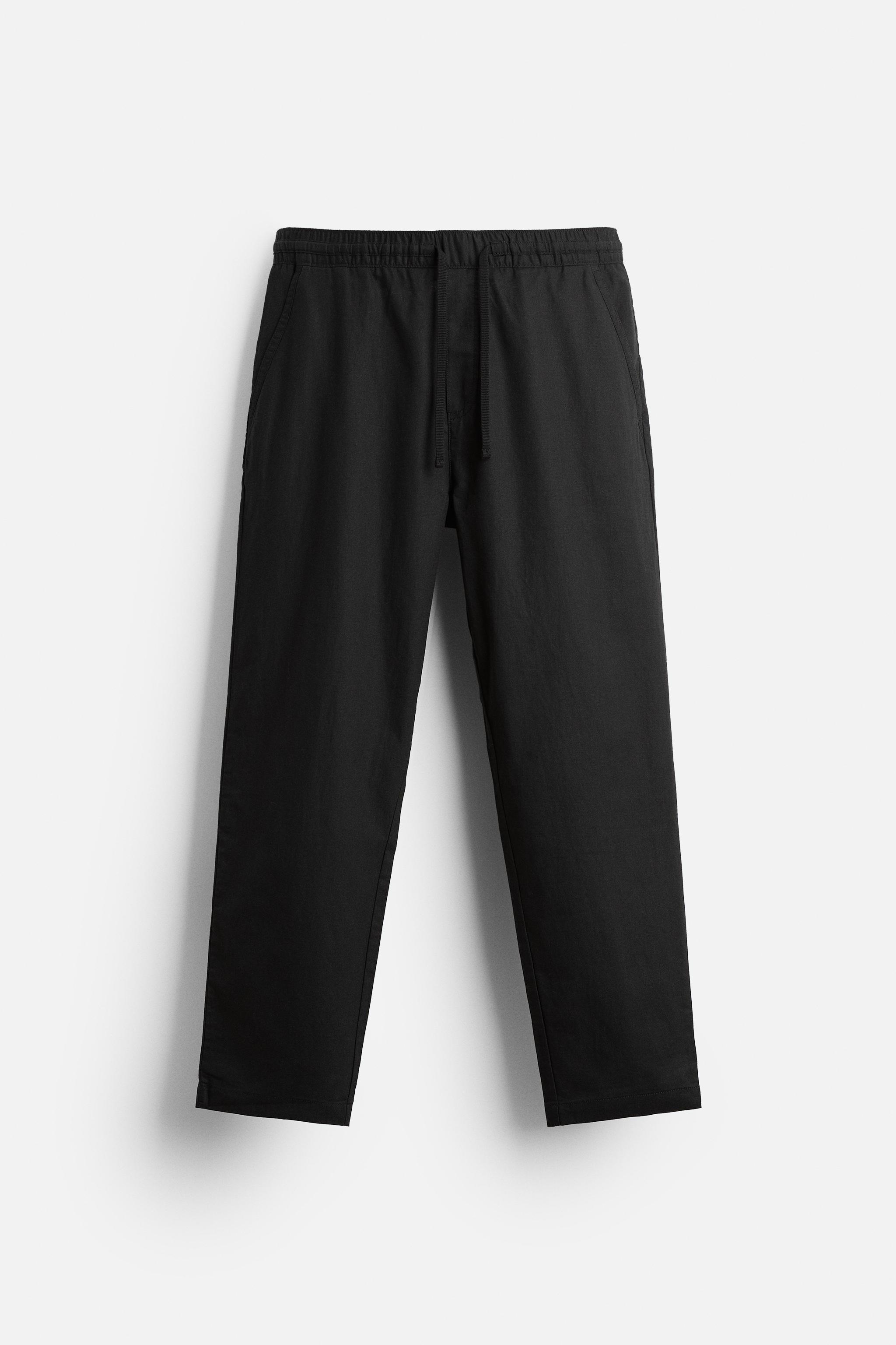 Pantalon noir zara homme sale