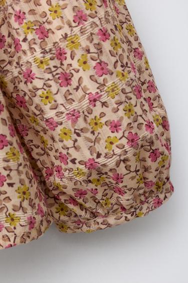FLORAL PRINT BLOUSE - Multicoloured by Zara - Image 3