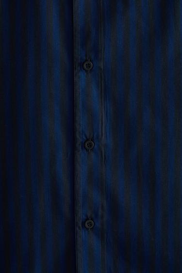 STRIPED SHIRT - Blue by Zara - Image 3