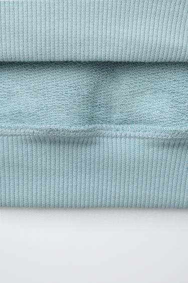 SURF PRINT HOODIE - Sky blue by Zara - Image 3