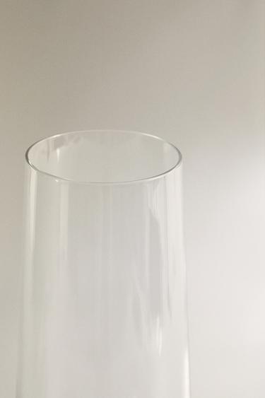 CONICAL CRYSTALLINE FLUTE GLASS - 990 by Zara - Image 4