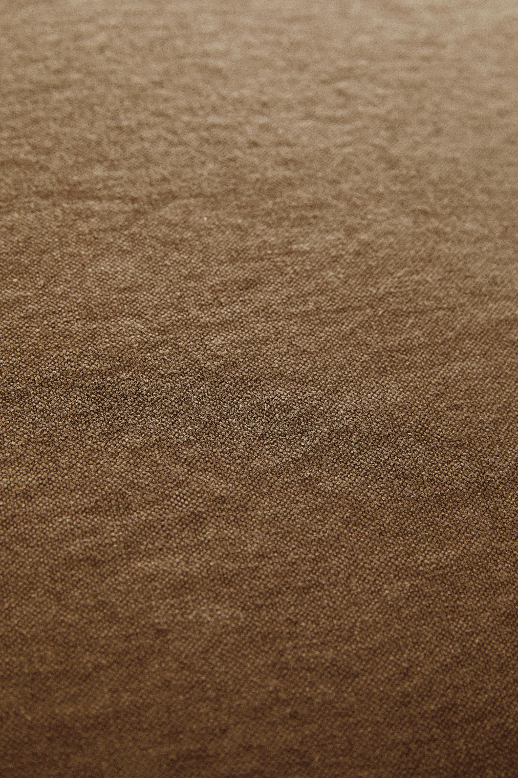 REMOVABLE FADED LINEN BEAN BAG CHAIR