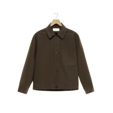 WASHED REGULAR FIT OVERSHIRT - Brown by Zara