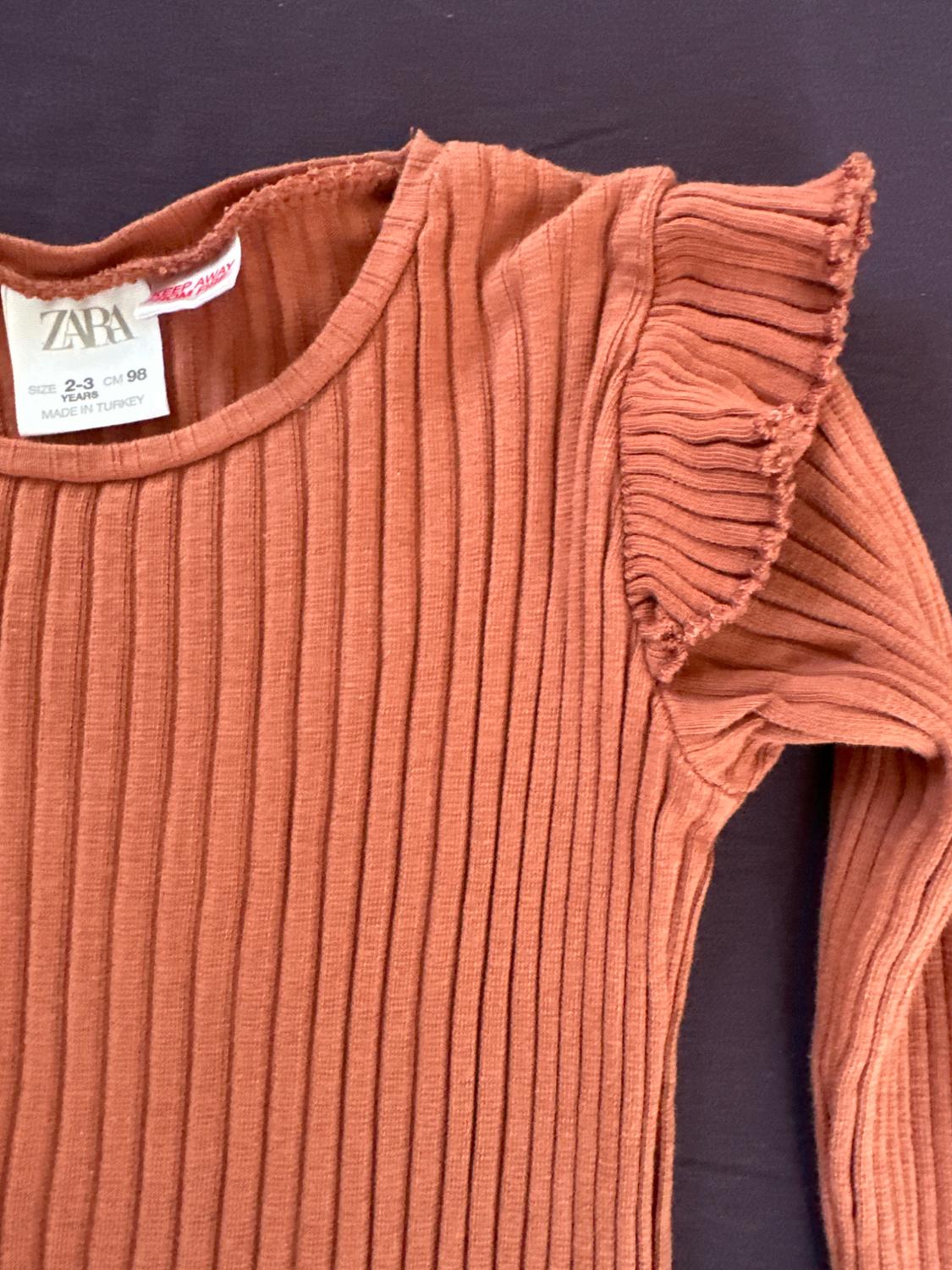 RUFFLED RIBBED TOP - Image 3
