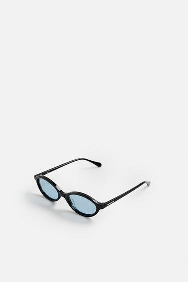 LUNETTES DE SOLEIL OVALES - Noir de Zara - Image 2