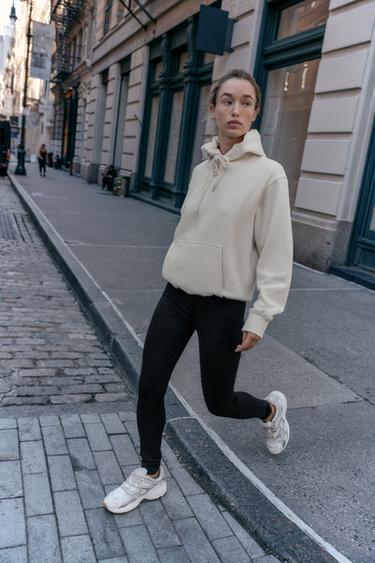 BODY SHAPING LEGGINGS - Black by Zara