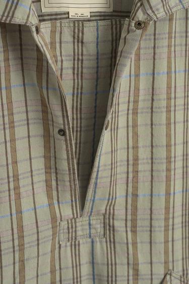 CHCKD SMCK PLLVR - Vert d'eau de Zara - Image 7