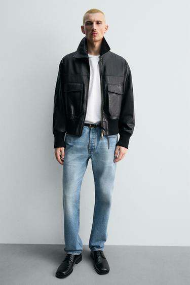 SLIM FIT JEANS - Light blue by Zara - Image 5