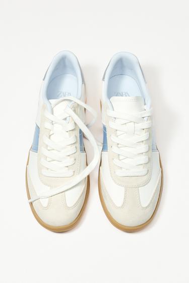 حذاء رياضي ألوان - أزرق الخاص بـ Zara