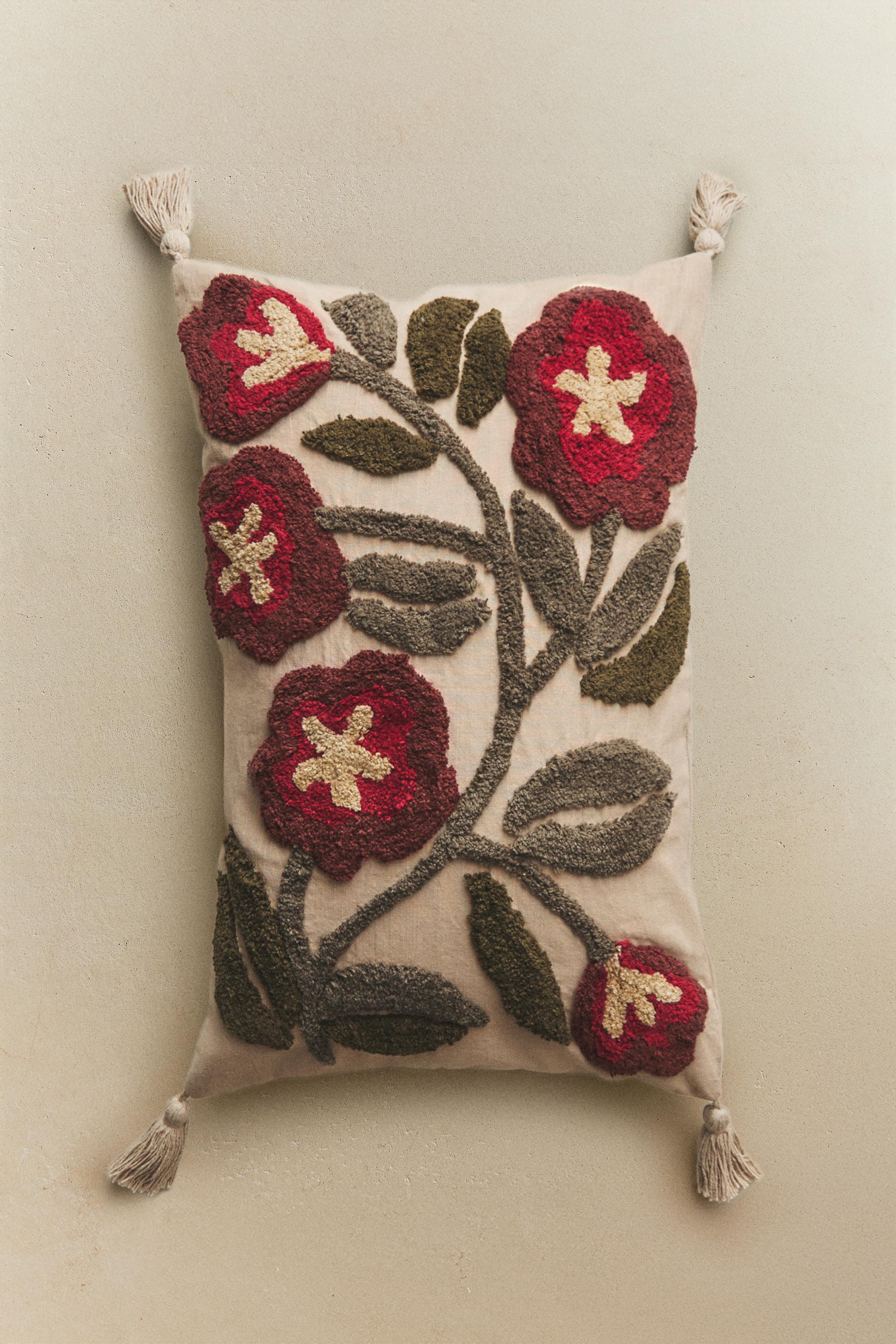 TUFTING THROW PILLOW COVER