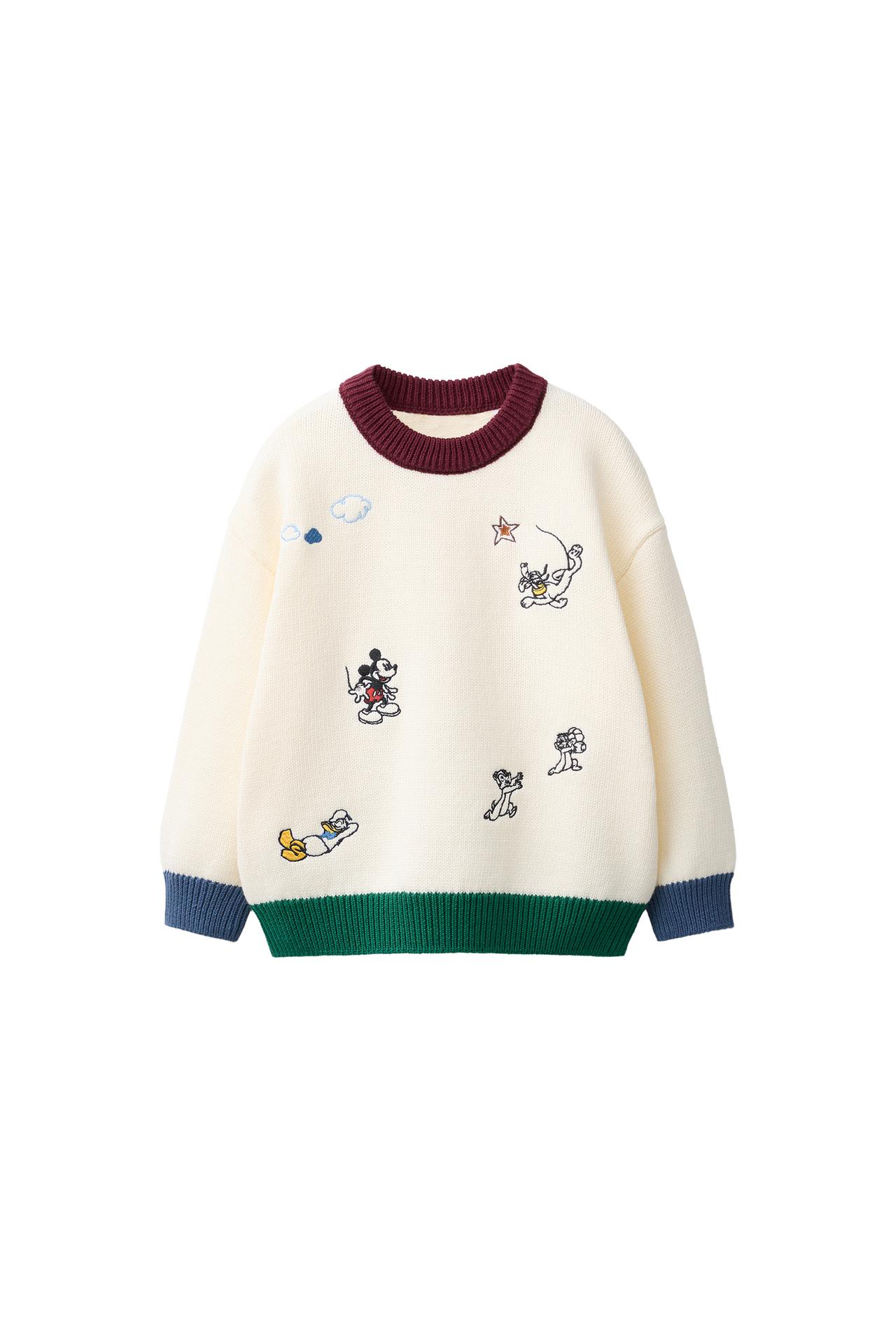 Рубашка поло из вязаного трикотажа с вышивкой Mickey Mouse © DISNEY