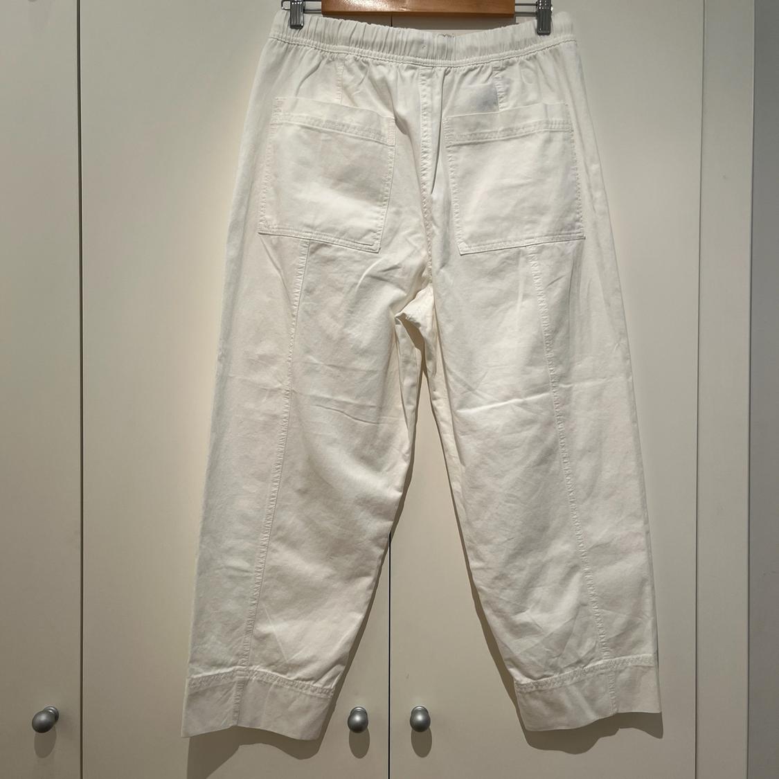 CARROT-FIT TROUSERS WITH ELASTICATED WAIST - Image 5