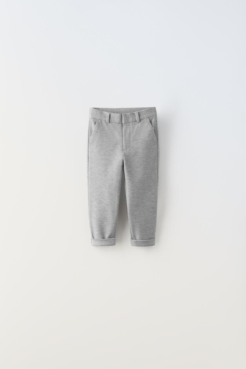 KNIT JOGGING TROUSERS - Sand / Marl