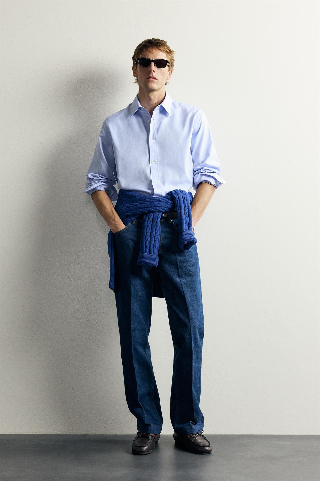 Рубашка формального кроя Aaron Levine x ZARA
