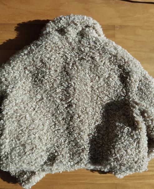 FAUX FUR JACKET WITH FIREMAN CLASP - Image 5