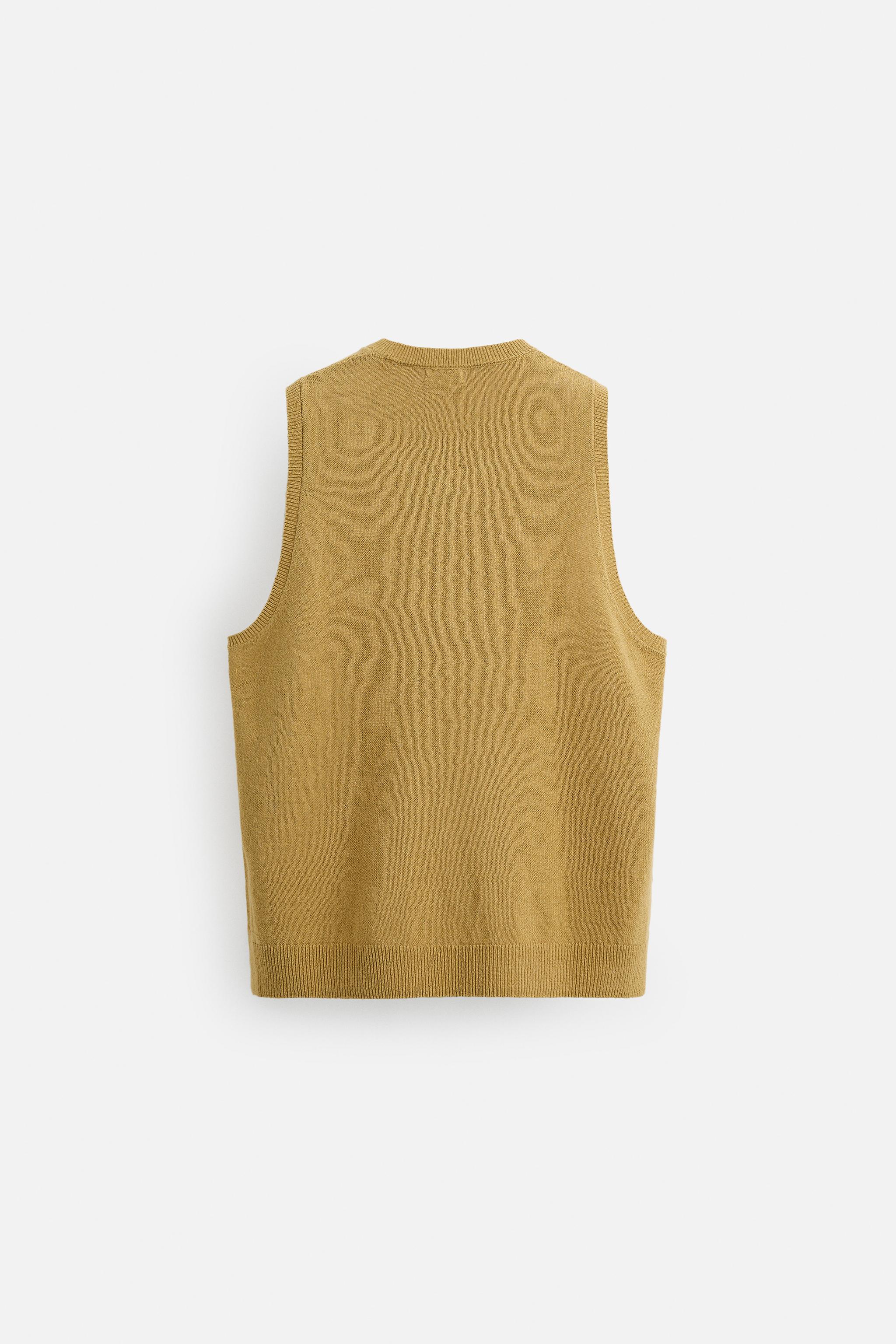 ZARA - 【ももた 様専用】zara ニットベストの通販 by きなこ's