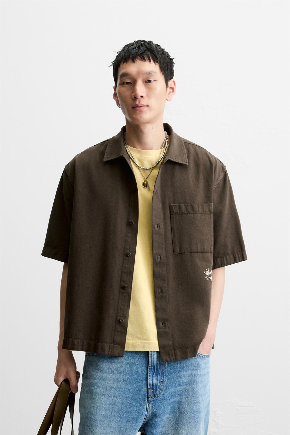 RELAXED FIT OVERSHIRT
