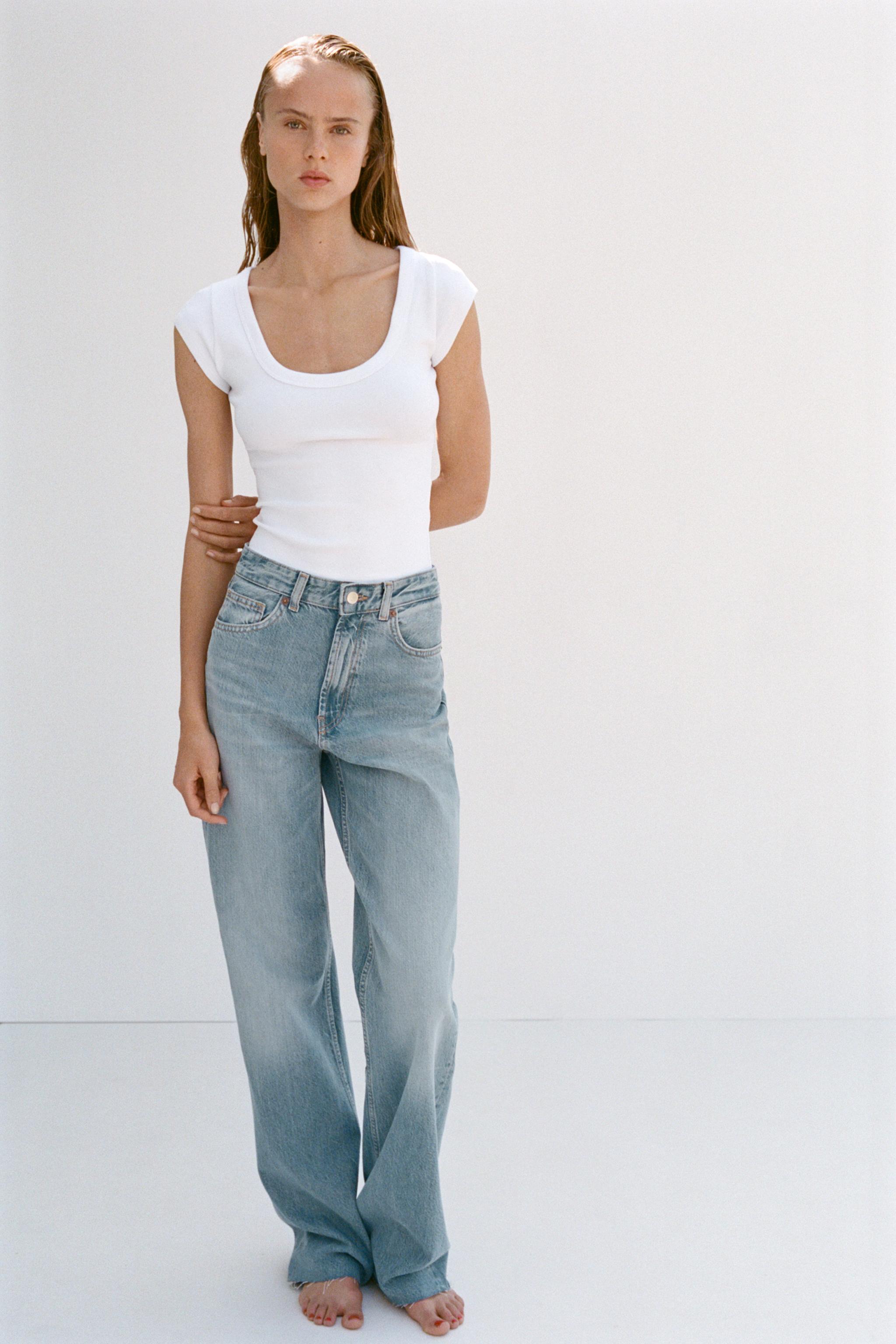 JEAN TRF COUPE LARGE TAILLE HAUTE