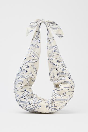 SAC NŒUD MOTIFS - Écru de Zara