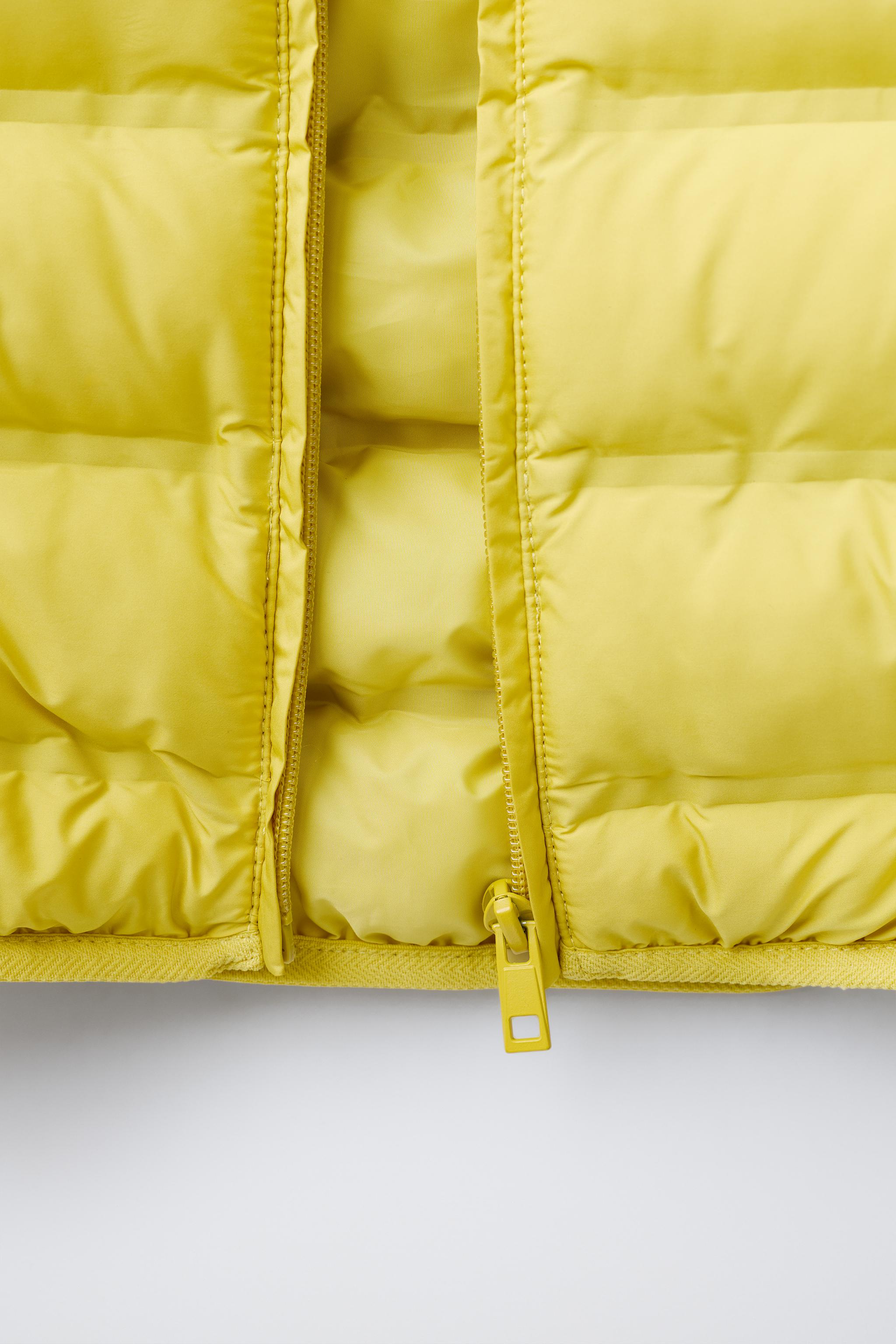 ULTRALIGHT WATER REPELLENT JACKET - Yellow | ZARA United States