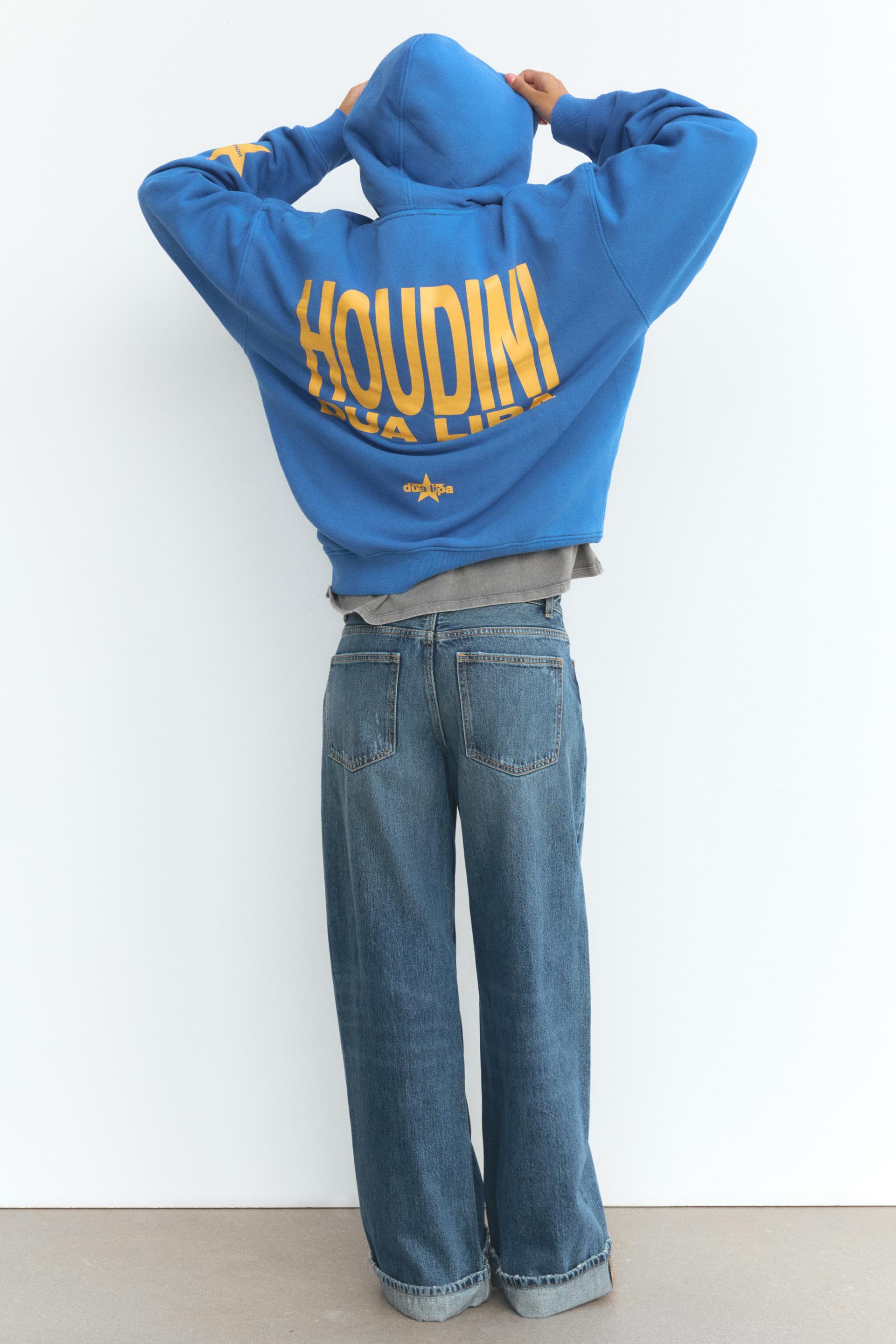 トップス Dua Lipa ZARA ZARA ウォッシュ加工 DUA LIPA Tシャツ デュアリパ M 新品