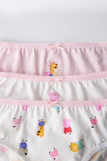 2-6 ANS/ LOT DE TROIS CULOTTES PEPPA PIG ™ - Rose de Zara - Image 1
