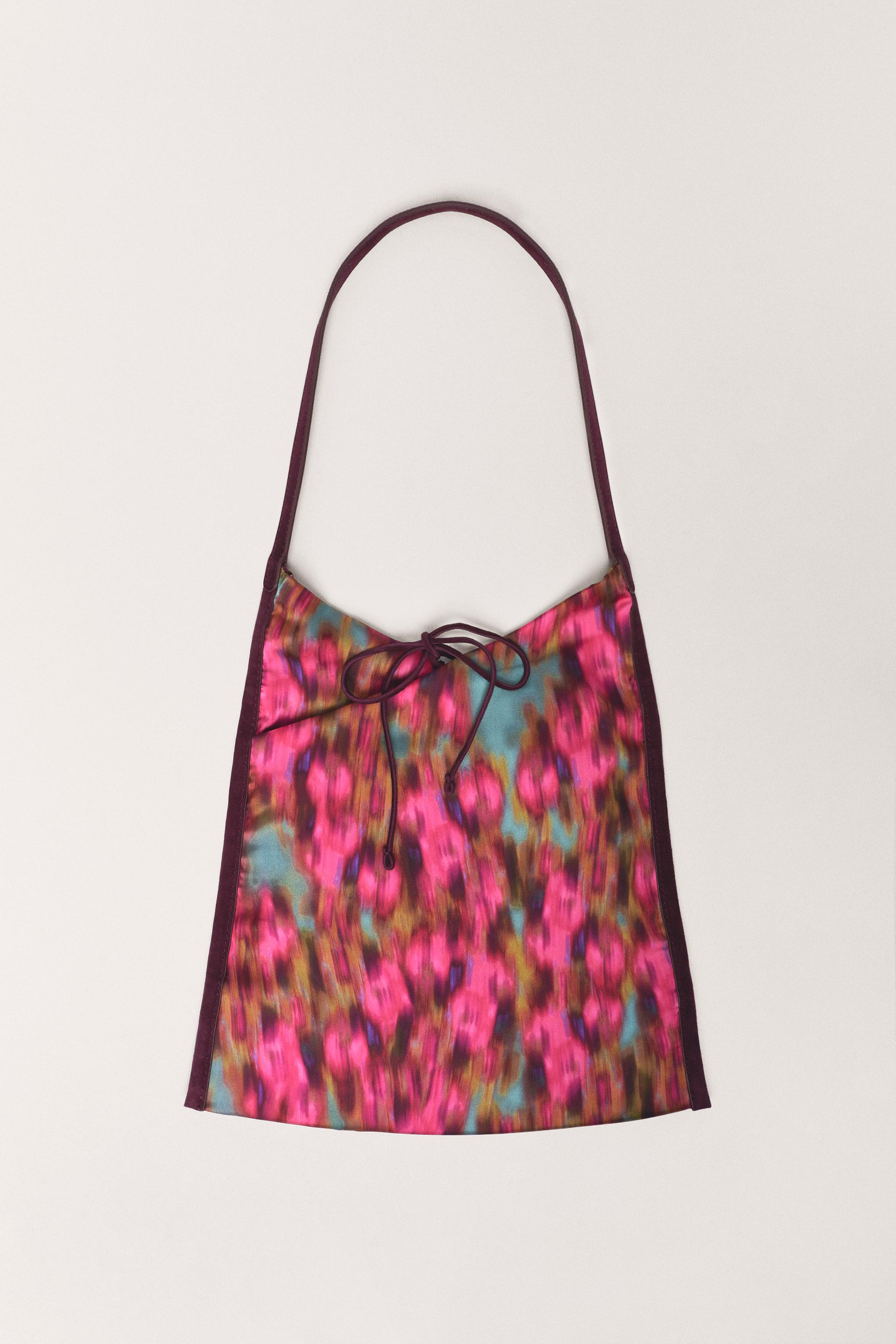 LIMITED EDITION PRINTED SHOULDER BAG — Multi-color