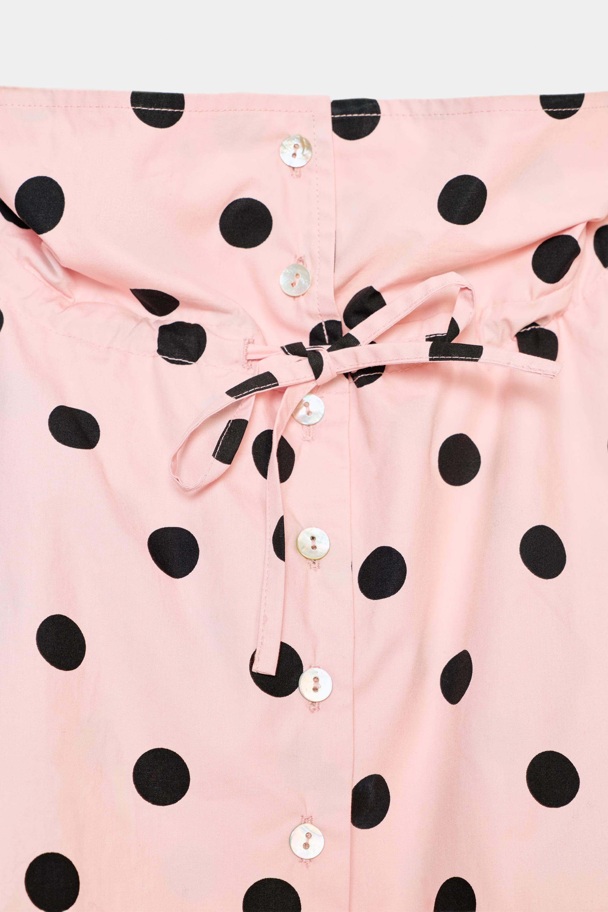 POLKA DOT JACKET - Light pink | ZARA Canada