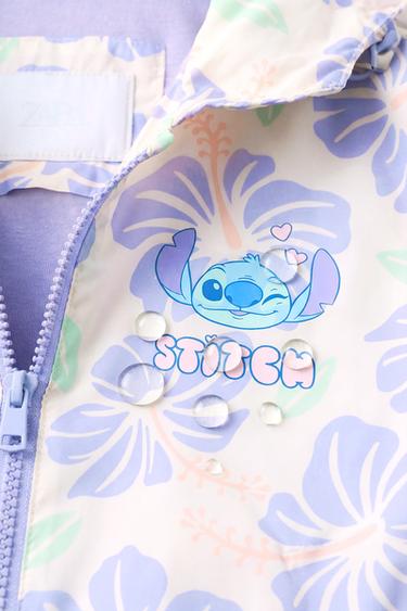 LILO & STITCH © DISNEY WATER-REPELLENT HOODED RAINCOAT - Light lilac by Zara - Image 4