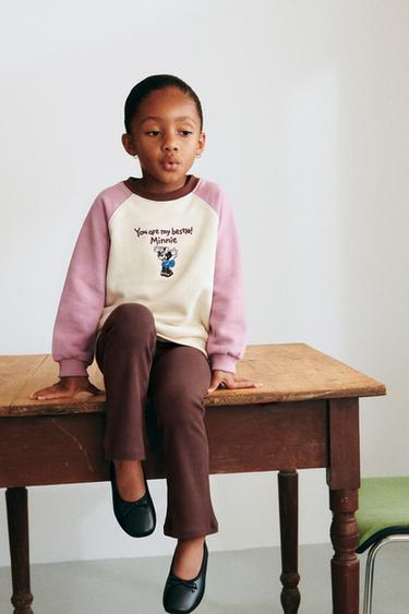 MINNIE MOUSE © DISNEY RAGLAN SLEEVE SET - Brown by Zara
