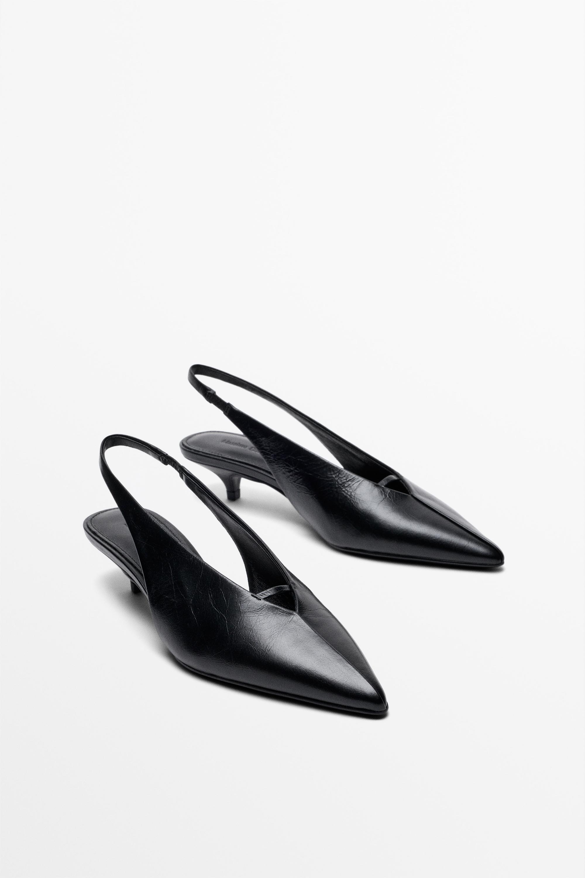 Slingback heels